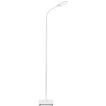 Lampe sur pied led 8w r�glable t�te flexible choix lumi�re blanc chaud neutre froid touch lampadaire ...