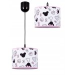Lampe suspendu pour enfants mickey mouse abat - jour fille lampe led moderne
