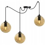 Lampe suspendu plafond boule de verre araign�e led