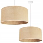 Lampe suspendu plafond lustre abat - jour 45 cm