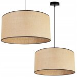 Lampe suspendu plafond lustre abat - jour 45 cm