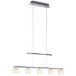 Lampe suspendue 5 lumi�res hydra m�tal - 2209 - 55