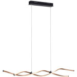 Lampe suspendue design polina 105 cm - 9142 - 18