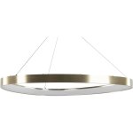 Beliani - lampe suspendue avec led intgre forme ronde en mtal dor kraburi