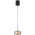 Lampe suspendue noire rika moderne - 2112 - 18