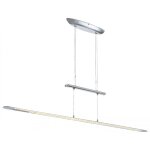 Lampe � suspension 21 watts led suspension plafonnier r�glable en hauteur lampe chrome globo 68042