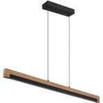 Suspension lampe en bois lampe de table � manger lampe de salon lampe de cuisine, m�tal aluminium bois ...