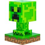Lampe de table 3d creeper minecraft - veilleuse - 12 cm de haut, fonctionne � piles, d�coration pour ...