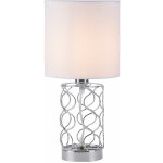 Lampe de table chambre lampe de chevet blanche lampe de table moderne dimmable avec t�l�commande, changement ...