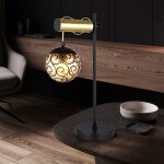 Lampe de table lampe de chevet chambre lampe de bureau métal doré h 55 cm Lampe de table lampe de chevet chambre lampe de bureau métal doré h 55 cm