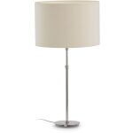 Fijalo - lampe de table extensible 13x13x38 / 47 m�tal dor� / sans paravent