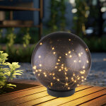 Lampe de table extrieure solaire  led guirlandes lumineuses de jardin projecteurs  billes lampe de ...