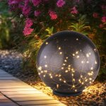 Lampe de table extrieure solaire  led guirlandes lumineuses de jardin projecteurs  billes lampe de ...