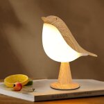 Lampe de table en forme d'oiseau mignon - lampe de chevet pour enfants - lumire ambiante - lampe de ...