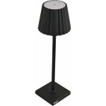 King home lampe de table k - ligth en aluminium, lumi�re blanche chaude, antireflet r�glable, noir