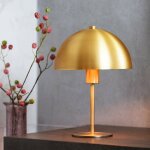 Lampe de table champignon laiton merel