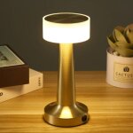 Lampe de table led vintage rechargeable par usb, lumi�re chaude pour bars