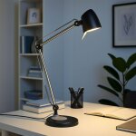 Lampe de table lampe murale lampe � pince lampe de table touch 4 niveaux lampe articul�e orientable, ...