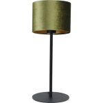 Lampe de table noire venus avec abat - jour vert olive - 4470 - 05 - 04 - 30
