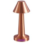 Digilamp - lampe de table sans fil, lampe led tactile rechargeable, luminosit  3 niveaux pour table ...