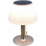 Lampe de table solaire blanc chaud - 27 cm - lampe de jardin led avec 3 niveaux de luminosit�