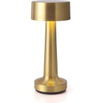 Lampe de table tactile portatives cordless, 3w led lumi�re int�gr�e de 3000k couleur chaude, batterie ...