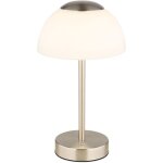 Lampe de table avec variateur tactile led lampe de chevet  batterie lampe de table lampe de salon, mtal ...