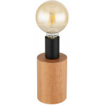 Etc - shop - lampe de table vintage lampe de bureau en bois lampe de chevet industrielle noire rtro ...