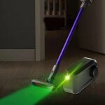 Lampe t�moin de niveau de poussi�re pour aspirateur rechargeable, accessoire � lumi�re verte compatible ...