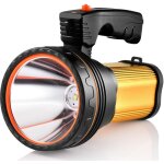 Lampe torche led 9000ma rechargeable tanche ipx4 lampe camping portable 6000mah lampe camping projecteur ...