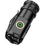 Lampe torche led ultra puissante, 2000 lumens lampe torche puissante rechargeable usb, mini lampe de ...