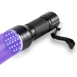 Lampe torche uv, lampe de poche ultraviolette uv 395nm led pour d�tecteur d'urine pour animaux de compagnie, ...