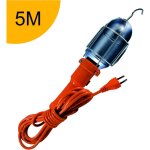 Lampe de travail e27 - c�ble de 5 m�tres - ampoule non incluse