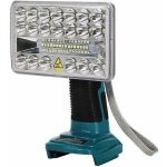 Lampe de travail led pour outils makita 20v, 18w 2000lm spot de chantier aliment� par batterie lithium ...