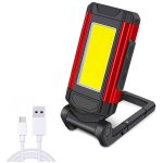 Lampe de travail rechargeable puissante, baladeuse led lampe atelier avec base magnétique, lampe torche ... Lampe de travail rechargeable puissante, baladeuse led lampe atelier avec base magnétique, lampe torche ...