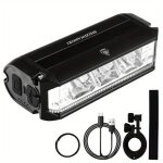 Lampe de v�lo rechargeable 2000mah 1800lm ? phare avant mtb 3 led en alliage d?aluminium pour cyclisme ...