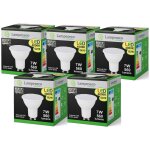 Lampesecoenergie ? lot de 5 ampoules led gu10 7w dimmables 3 niveaux ? blanc neutre 4000k ? 560 lumens ...