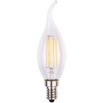 Ampoule led cob filament 4 watt (quivalent 42 watt) e14  visser luminosit chaude.
