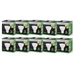 Pack de 10 ampoules led gu10 7w 38� blanc chaud 3000k eq. 56w halog�ne