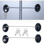 Langray - 3 pi�ces de serrure de la porte du r�frig�rateur serrure adh�sive forte de porte du cong�lateur ...