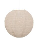 Lanterne japonaise boule jordy beige d35cm - atmosphera crateur d'intrieur