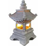 Lanterne japonaise exterieure - solaire exterieure - d�coratifs jardin zen - statue lanterne pagode - ...