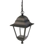 Lanterne jardin suspendue papillon