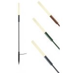 Lanterne de piquet de jardin redo group torch 58h ip65 80lm 3000k lampadaire, finition m�tal corten