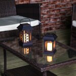 Lanterne solaire d�corative pour lext�rieur, lampe de table solaire ou une lanterne suspendue ext�rieure ...