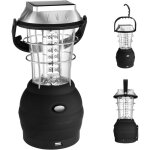 Lanterne solaire, lampe de camping � led ultra lumineuse, 2 modes d'�clairage r�glables, 5 m�thodes de ...