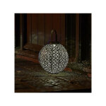 Lanterne solaire smart garden damasque en m�tal ajour� - bronze - �nergie solaire - ambiance orientale ...