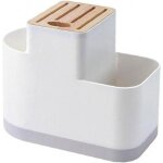 Laoa cuisine organisateur plastique support de rangement couverts bloc couverts support drainante porte ...