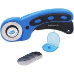 Laoa cutter rotatif, 5 lame de recharge diamtre 45 mm cutter circulaire mcanisme de protection intgreutili ...