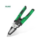 Pince d'lectricien 9 en 1 multifonctionnelle pour dnuder les fils, coupe - cable, sertissage de terminaux, ...